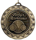 Perfect Attendance Medal Perfect Attendance Medal